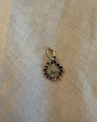 Charm Pandora Margherita fiore viola – Argento 925