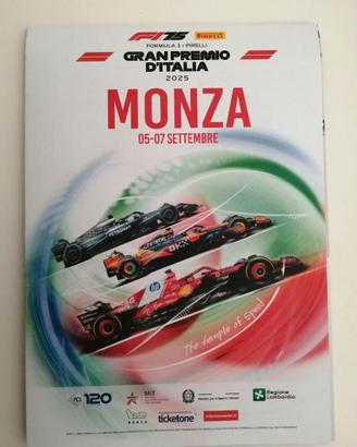 F1 Monza Depliant 2025