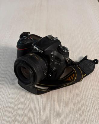 Nikon D7200 con 3800 scatti + obiettivi