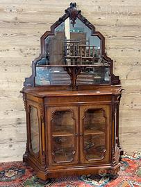Vetrina credenza con specchio