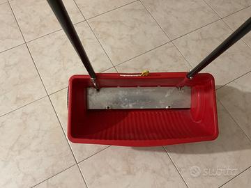 Spargitore sementi, concime e sale con dosatore