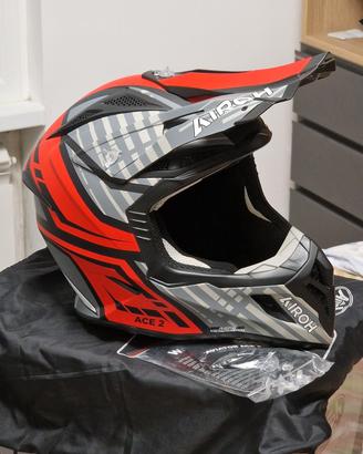 casco integrale AIROH ACE in CARBONIO tg M
