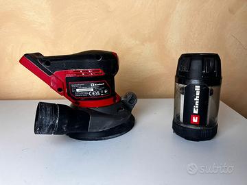 levigatrice brushless einhell wireless