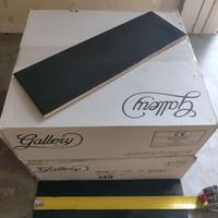 Piastrelle Gallery nero 30cm x 10cm 100m2 bagno