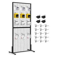 Espositore in Ferro per Ganci Blister 60x180 ruote