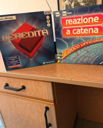 Reazione A Catena/L’Eredità 2 Giochi Da Tavolo