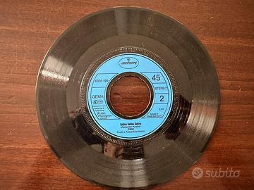 Vinile 45 giri - senza copertina