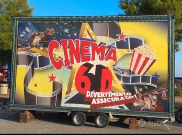 simulatore multimediale cinema 6d 