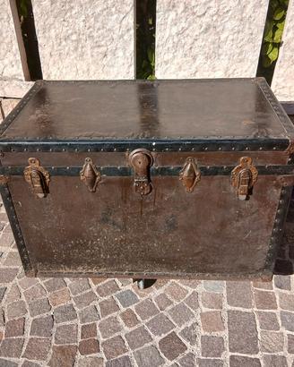 Baule  Eagle Lock Co. USA - Ideale come Tavolino