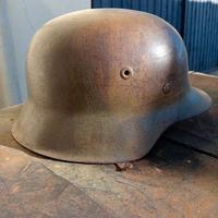 elmetto mimetico ww2  m 42  taglia 68 rara