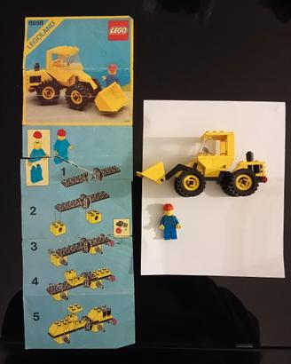 Lego Legoland 6658 Bulldozer 1986 classic town