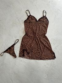 Babydoll leopardato