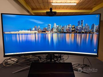MSI MAG 345CQR 34" UWQHD Curved Come fattura