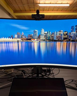 MSI MAG 345CQR 34" UWQHD Curved Come fattura