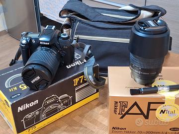 Nikon F75 Kit AF Zoom-Nikkor 28~100 +  70~300 mm