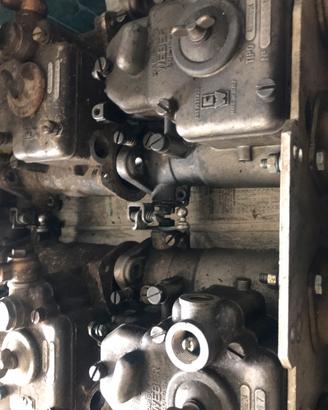 Due coppie di carburatori Weber per Alfa Romeo