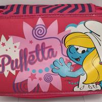 astuccio per la scuola di Puffetta rosso 