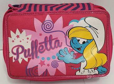 astuccio per la scuola di Puffetta rosso 