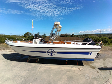 Barca 7 MT con Mercury 100 cv