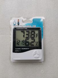 Termometro igrometro e orologio digitale 