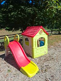 scivolo e casetta Feber