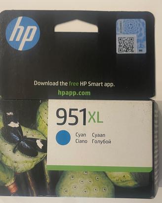 Cartucce HP originali 951 XL giallo ciano magenta