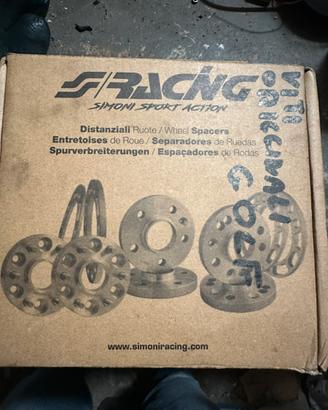 2 Distanziali simon racing 57,1 di mozzo 5x112