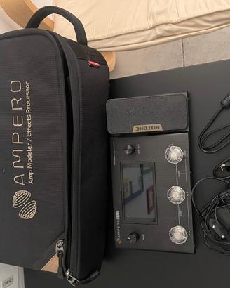 Pedaliera Ampero Hotone + custodia + footswitch