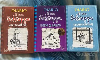 3 libri “Diario di una schiappa”