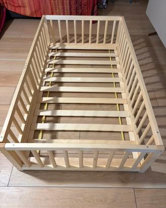 Letto Montessori 160×90 + materasso mai utilizzati