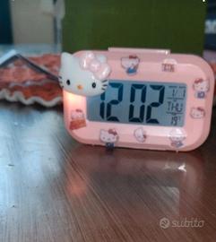 sveglia orologio hello Kitty 