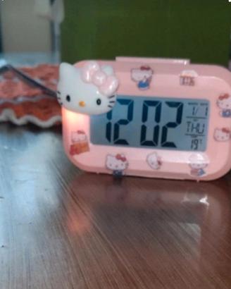 sveglia orologio hello Kitty 