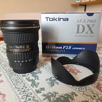 Tokina 11-16mm f2.8 ATX Pro DX II (attacco Canon)