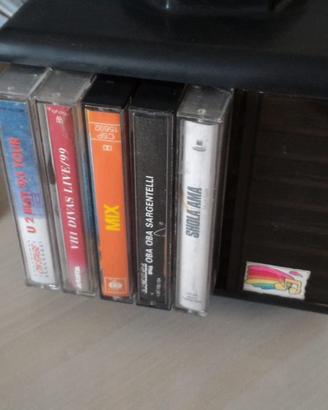 Porta cassette stereo