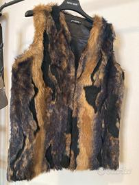Gilet smanicato in ecopelliccia Primadonna tg.M