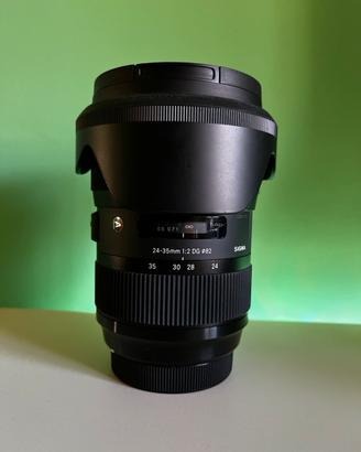 Sigma 24-35 F2 Canon