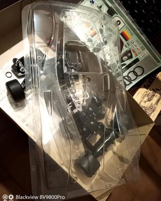 Tamiya audi R8R +body kit nuovo