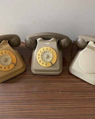 Lotto 3 Telefoni Vintage Anni '70/'80 S62