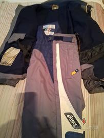 Tuta da sci da uomo due modelli Asics e Spyder.