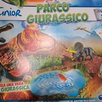 Set gioco 4 moduli paesaggio per i dinosauri