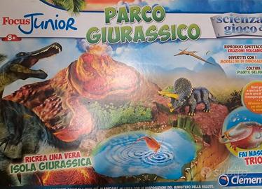 Set gioco 4 moduli paesaggio per i dinosauri