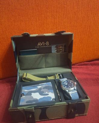 orologio militare AVI-8 kit completo