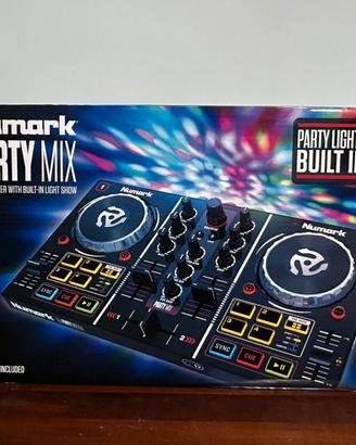 Console dj numark party mix  per principianti