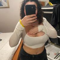 top bianco cotone SHEIN