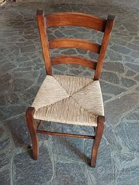 2 sedie arte povera tenue bene