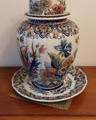 VIEUX RHODES di BOCH vaso ornamentale