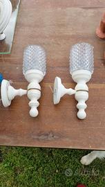 Set bagno luci specchio mensole boemia