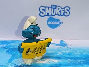 Puffi  Puffo Spartito 20038 Singer variante 2B Pej