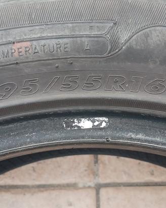 4 pneumatici 195/55 R16 91H Opel corsa 