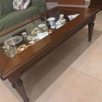 Tavolino in legno noce Le Fablier